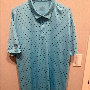 The Club at Pradera Under  Armour Blue Polo Shirt